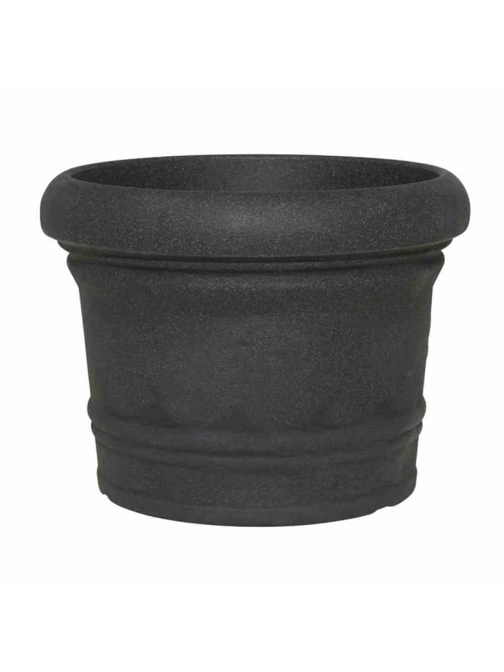 Pflanzgefäß Norah 40, Ø 40x30 cm in Anthrazit in Anthrazit