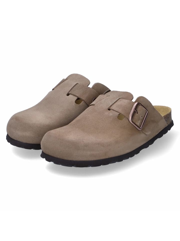 Clogs in braun