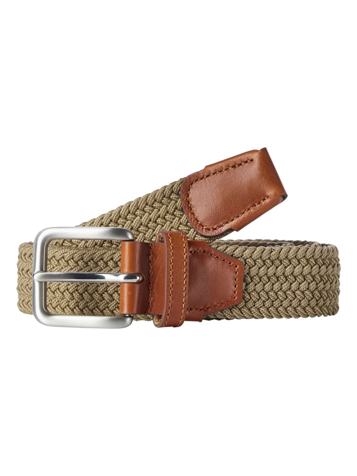 Gürtel JACSPRING Woven Belt in Beige