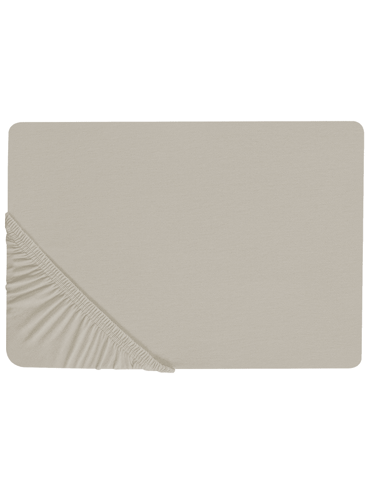 Bettlaken JANBU in Grau - (W) 90 x (H) 30 x (L) 200 cm
