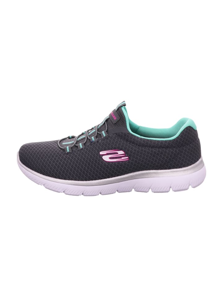 Sportliche Slipper in Grau