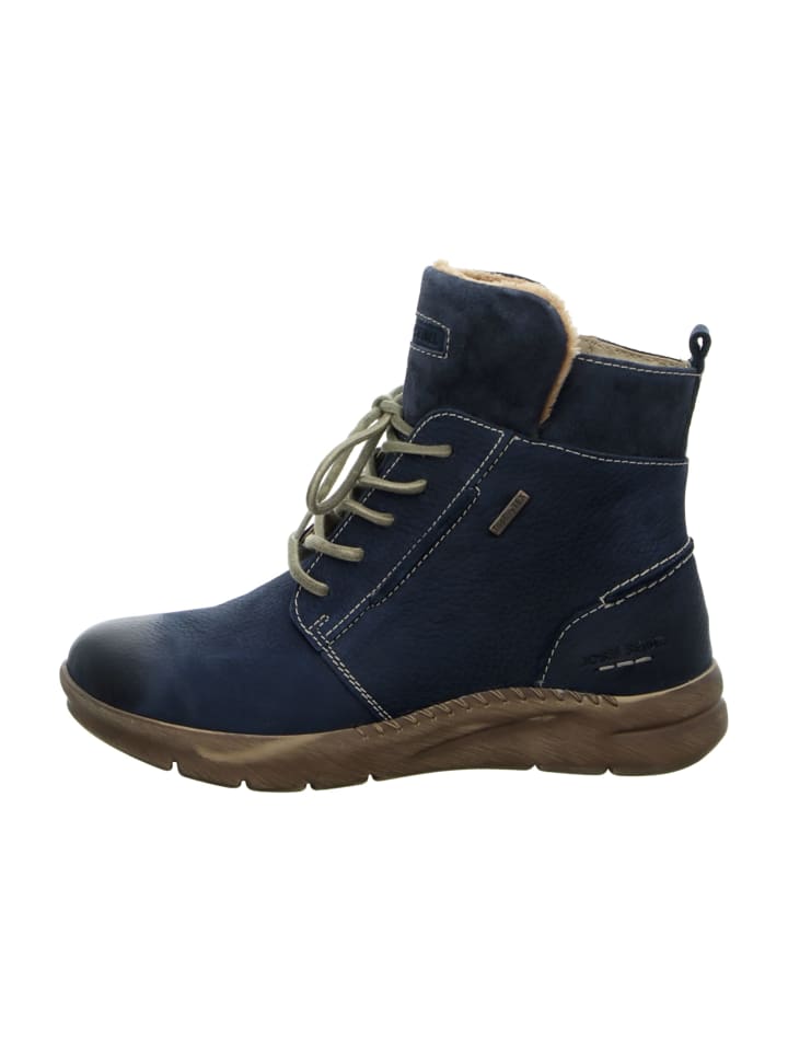 Komfort Stiefeletten in Blau