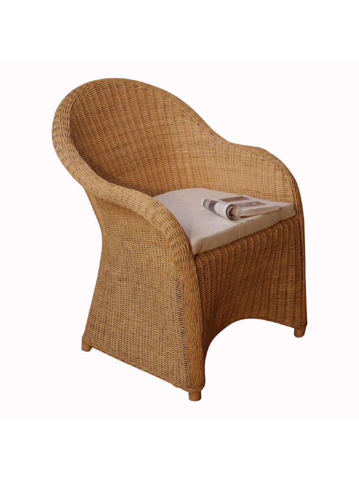 Rattansessel Holger in beige