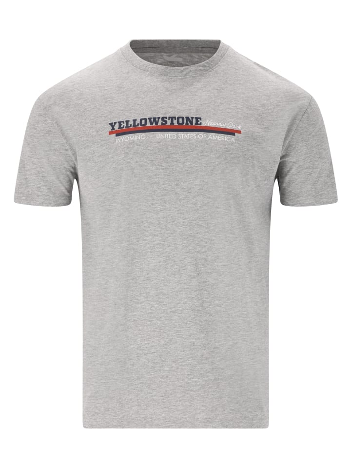 T-Shirt Doney in 1005 Light Grey Melange