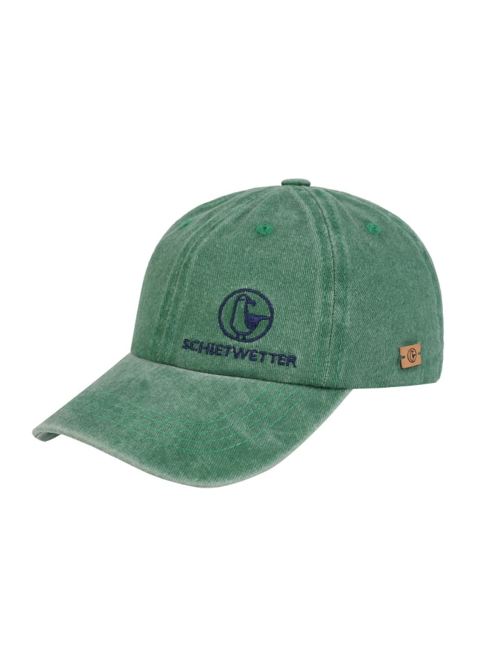Kinder Schirmmütze "Schietwetter" in green