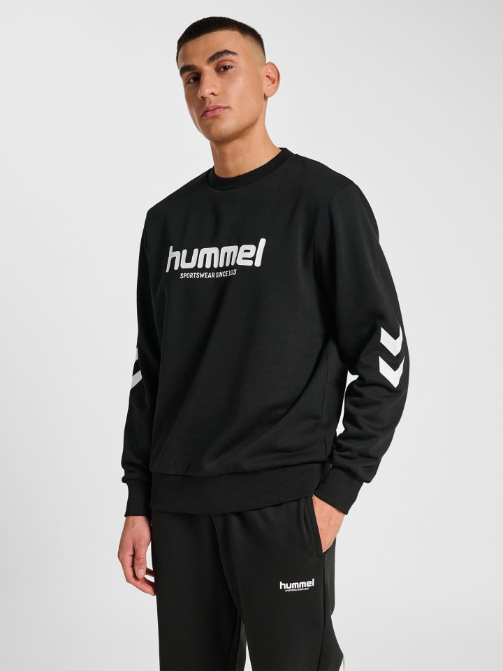 Sweatshirt Hmllegacy Herren in BLACK