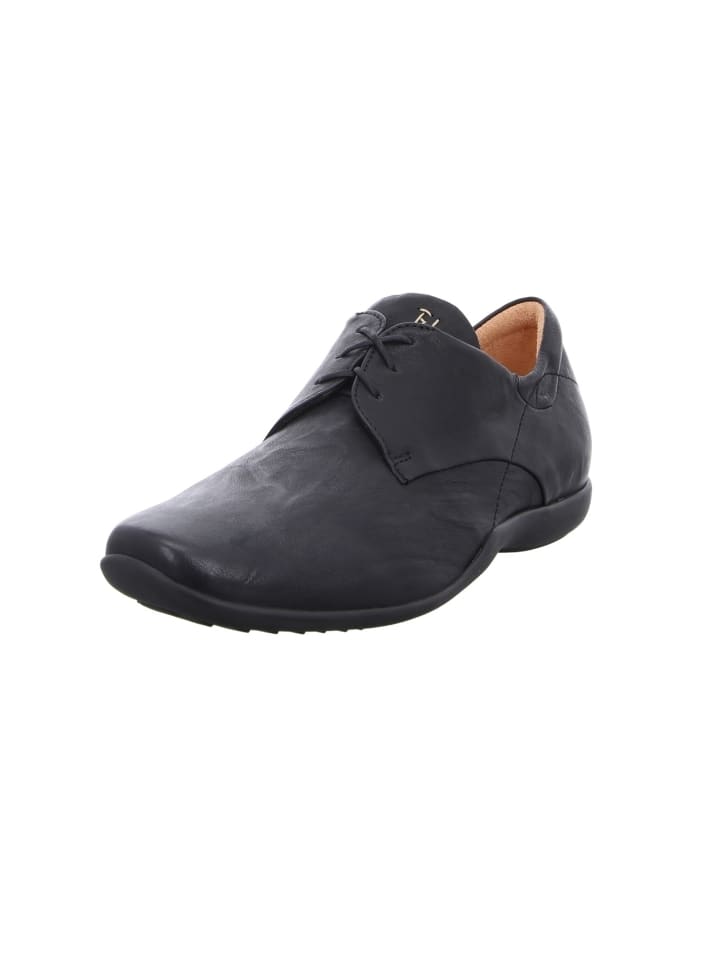 Schnürschuh in schwarz