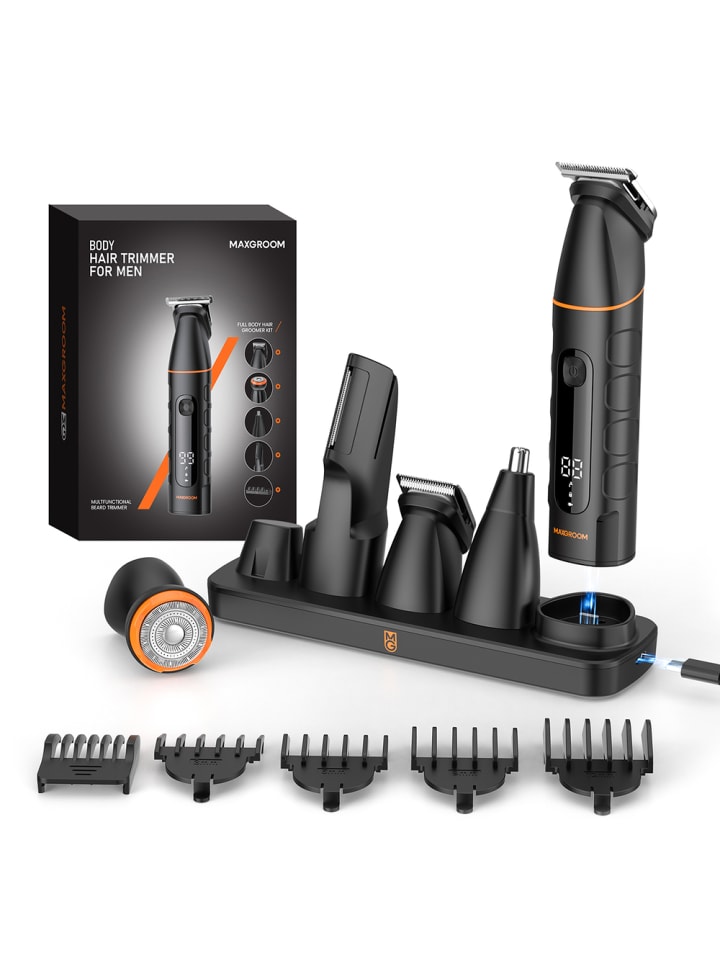 MAXGROOM LK-892 Multifunktionstrimmer mit austauschbaren Aufsätzen