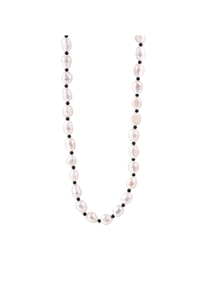 42 limango Xenox in cm günstig kaufen Süßwasserperle Perlenkette weiß (L) |