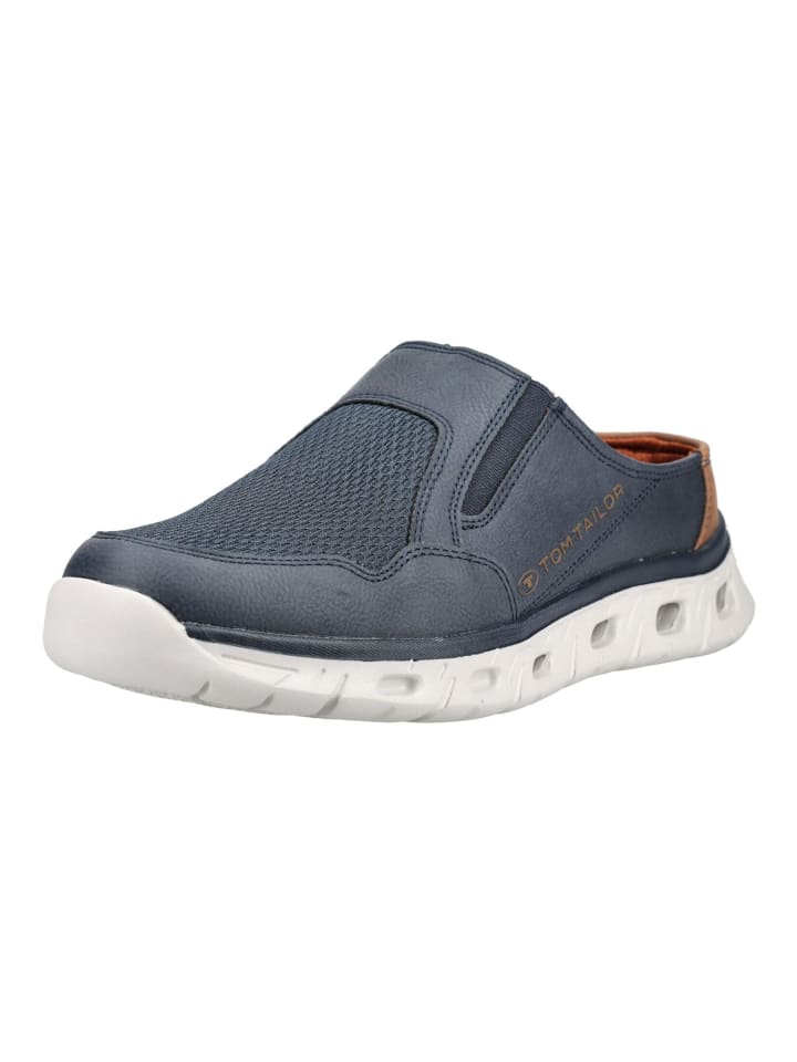 Pantoletten Navy