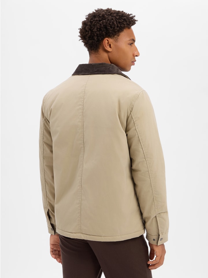 Jacke in kitt