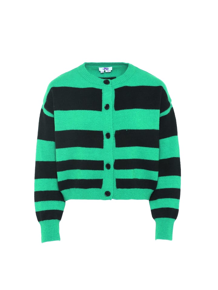Damen Sweater in GRÜN SCHWARZ