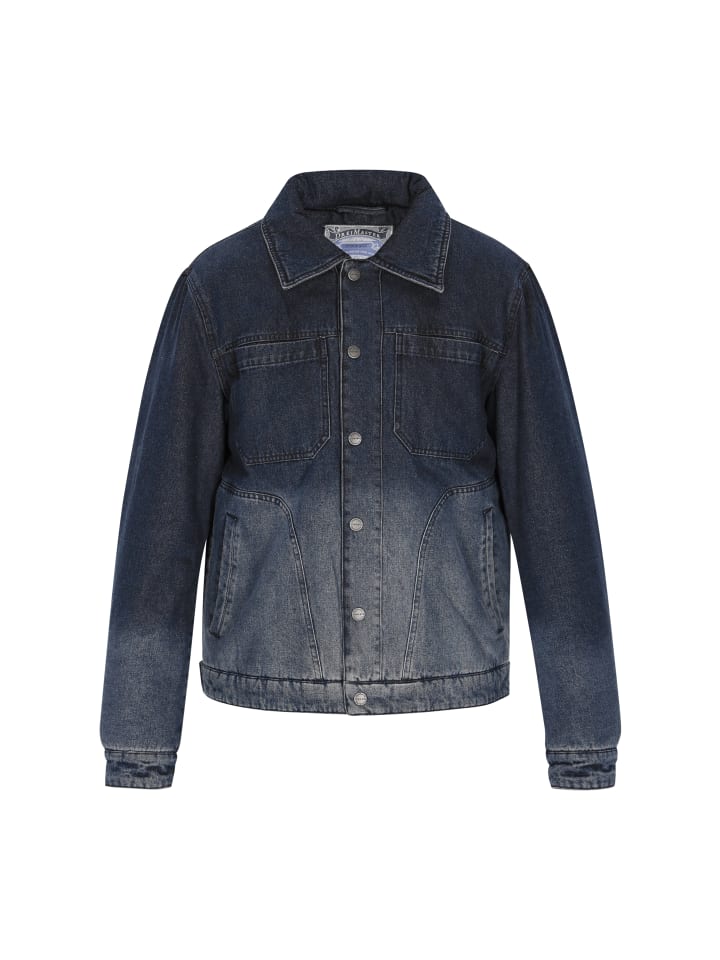 Men Jacket in dark indigo