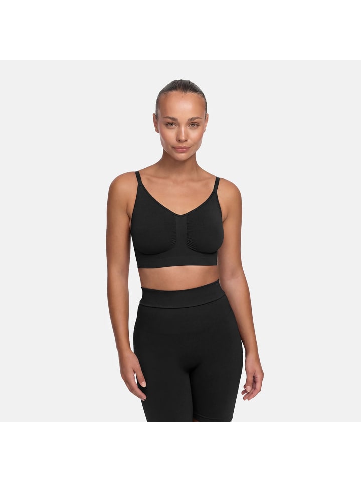 Komfort-Bralette in Schwarz