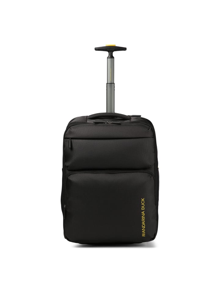 Zephyr 2 Rollen Rucksacktrolley 54 cm Laptopfach black
