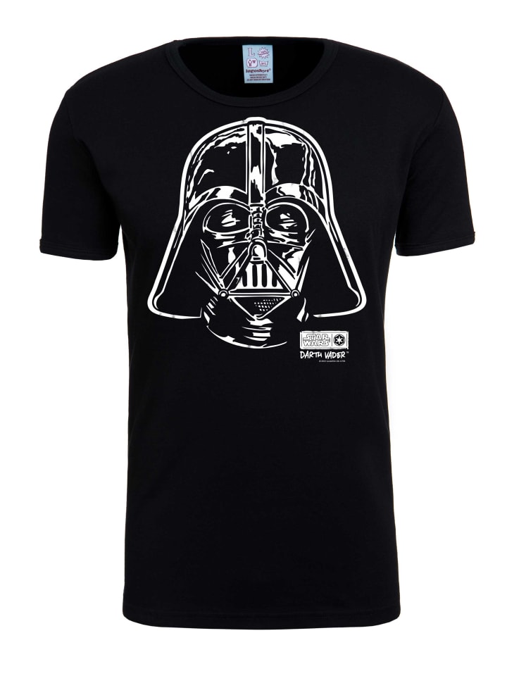 T-Shirt Star Wars Darth Vader in schwarz