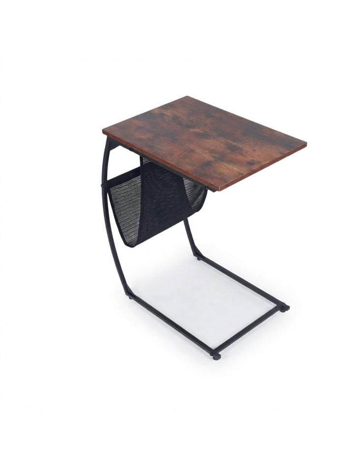 Beistelltisch in Braun/ Schwarz - (B)51 x (H)64 x (T)35 cm