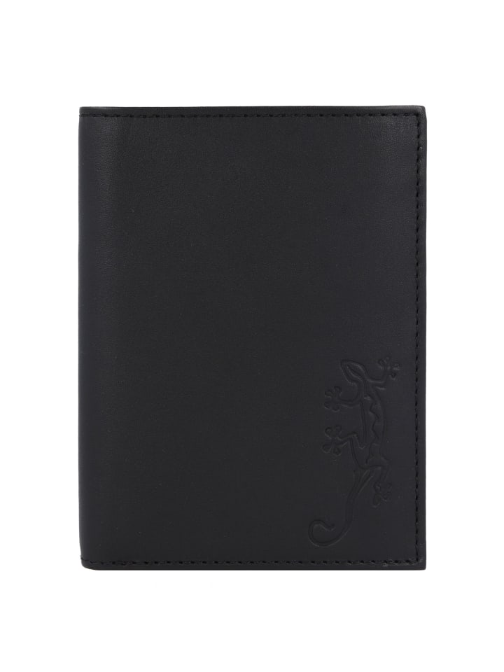 Leather Geldbörse RFID Schutz Leder 9.5 cm lizard