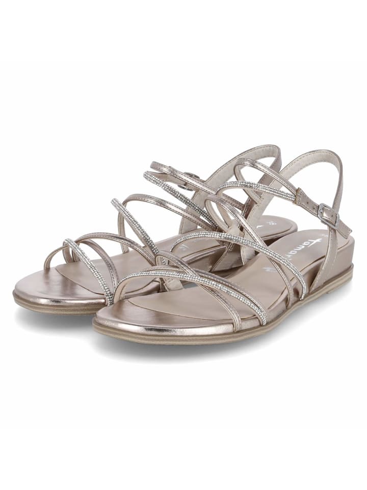 Sandalen in gold