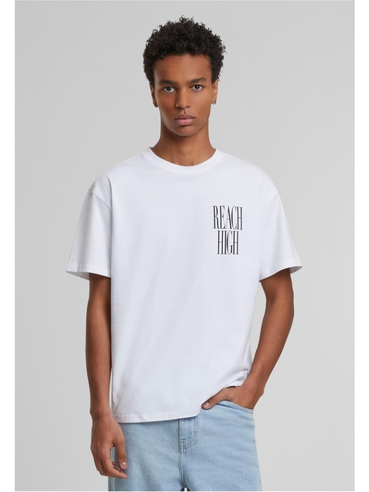 T-Shirt "Reach High Oversize Tee" in Weiß