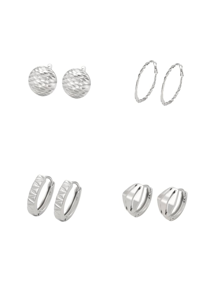 Women Jewelry Set in silver