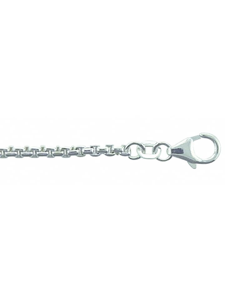 Damen 925 Silber Halskette 60 cm Ø 2 mm in silber
