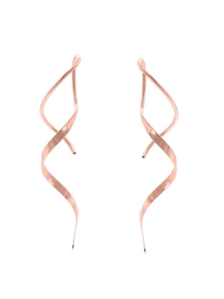 Ohrhänger Damen Rufus rose goldfarben in rosegoldfarben