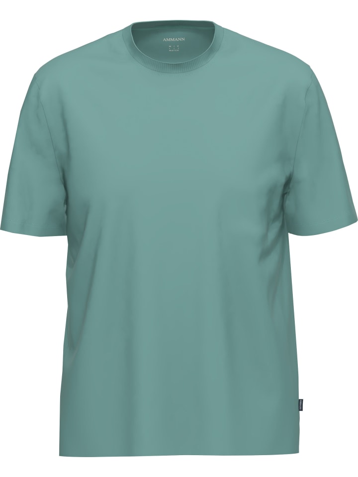 Single-Jersey Bio T-Shirt Uni in jade