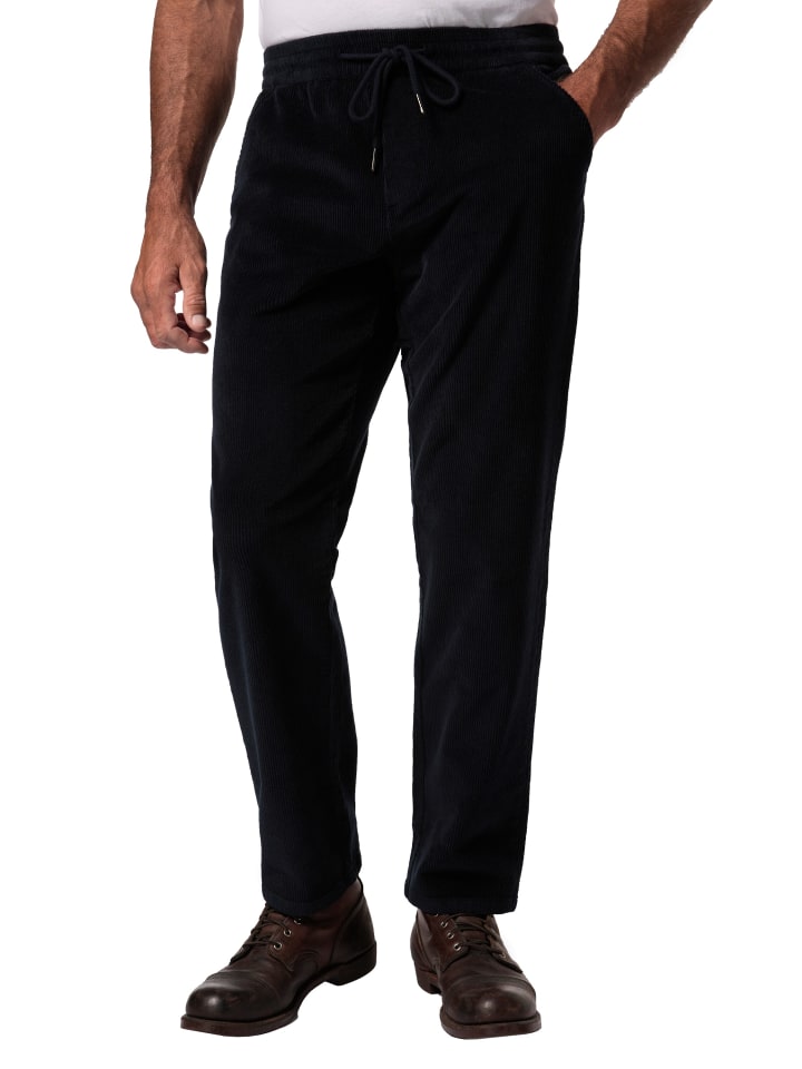 Schlupfhose in navy blau