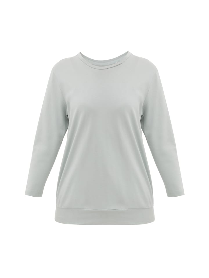 Langarmshirt Basic in green