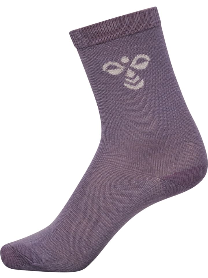 Socke "Hmljr Wool Socks" in Rosa