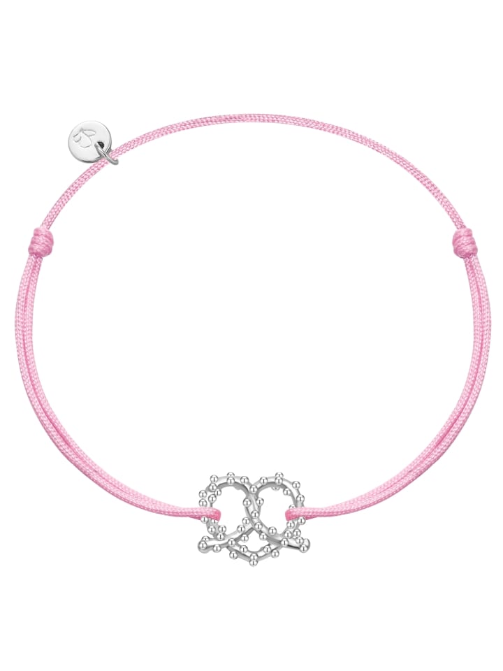 Armband Herz-Breze aus Sterling Silber in silber