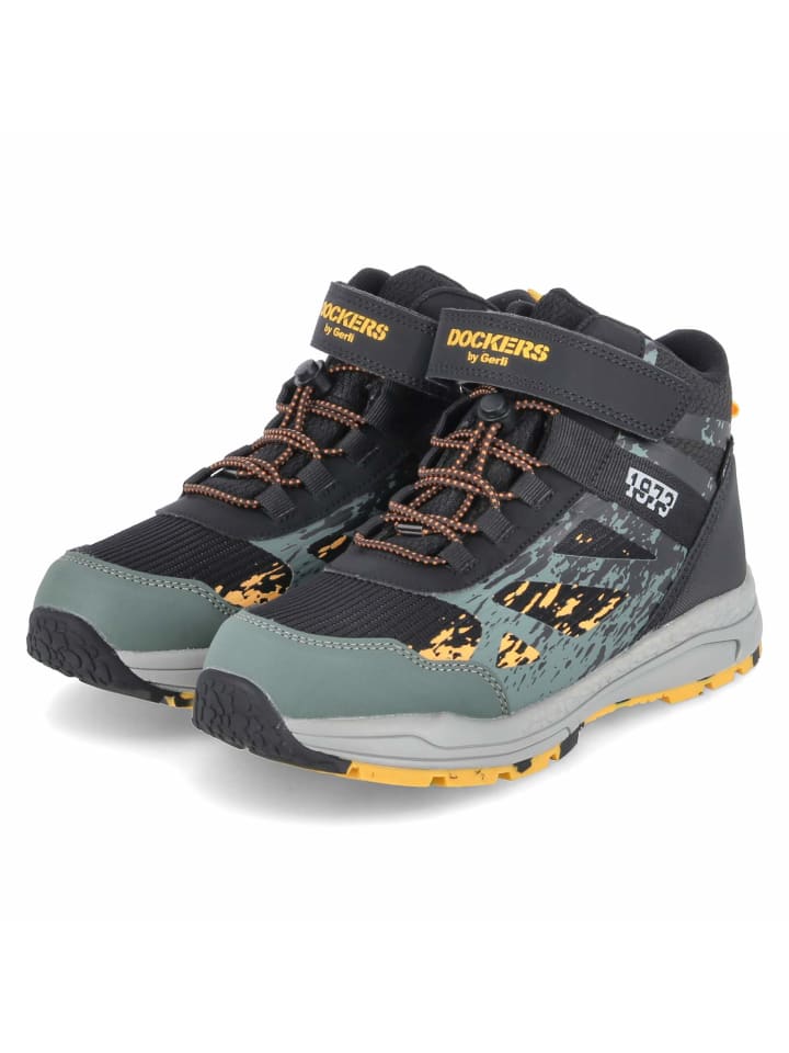 Outdoorboots in schwarz