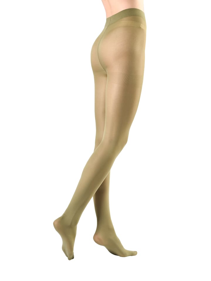 Strumpfhose OPAQUE 70 3er Pack in oliv