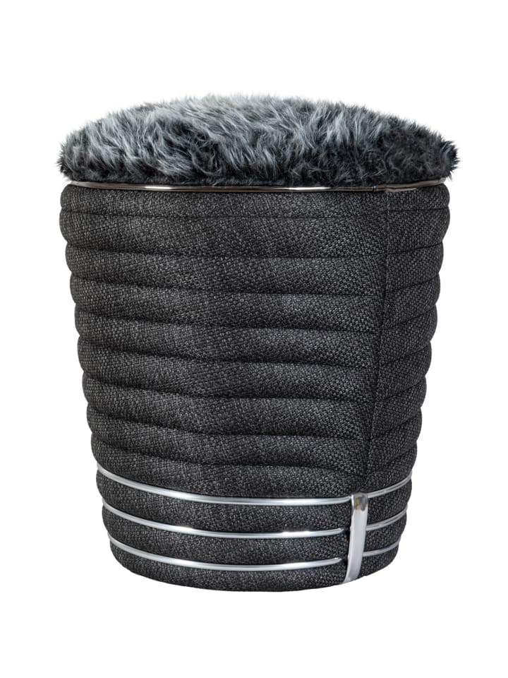 Hocker Doric 345 in anthrazit - graphit