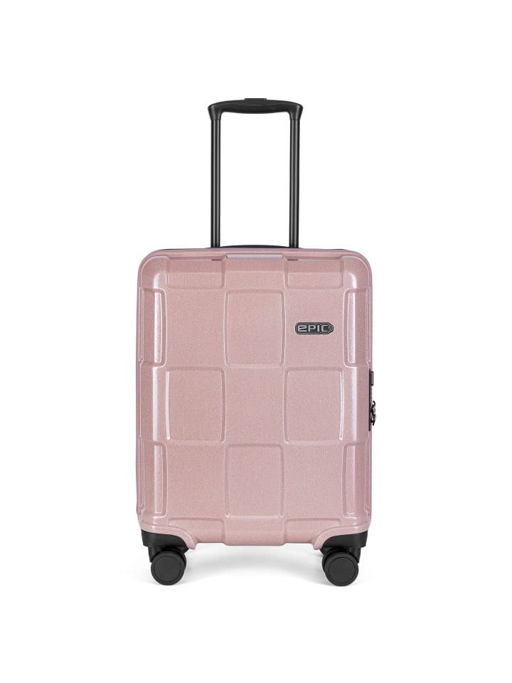 Crate Reflex EVO 4 Rollen Kabinentrolley 55 cm crystalrose