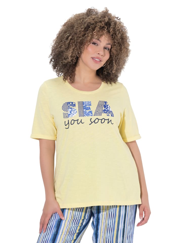 Shirt in zitronengelb