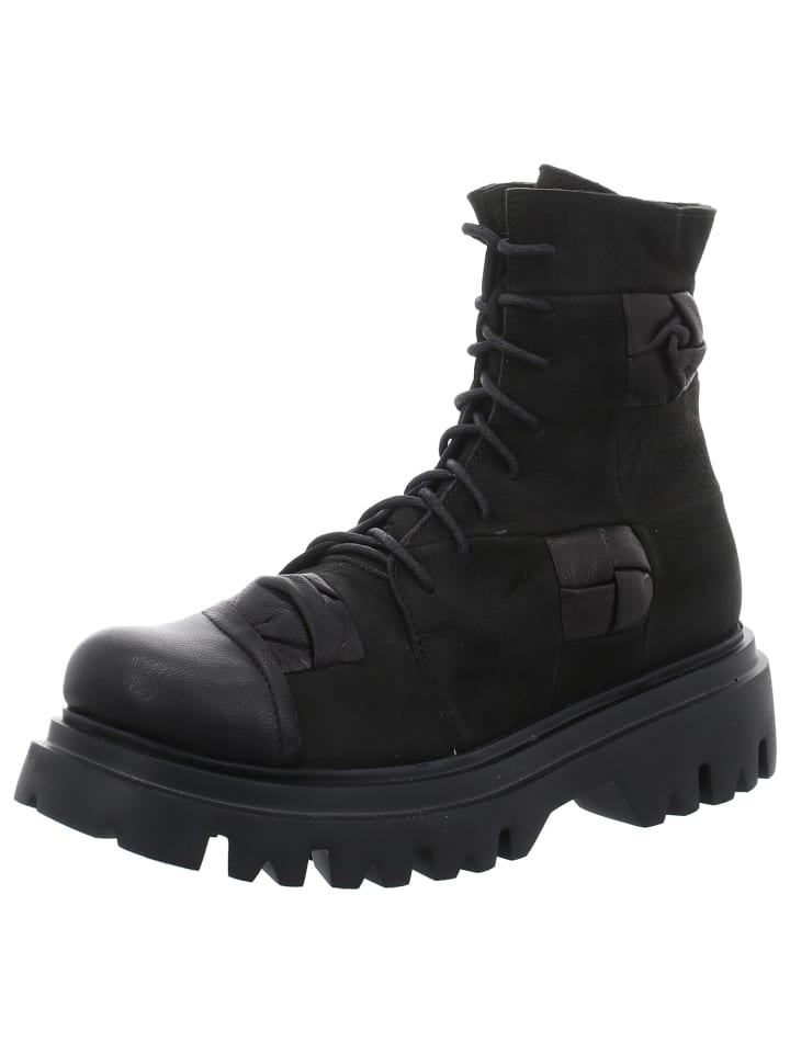 Stiefelette in schwarz