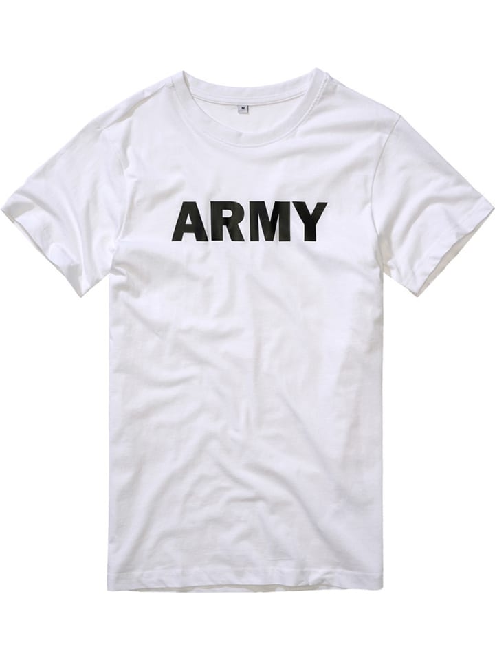 T-Shirt "Army T-Shirt" in Weiß