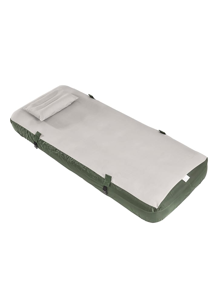 Aufblasbare Liege in Matte Olive Green - (W) 76 x (H) 22 x (L) 191 cm