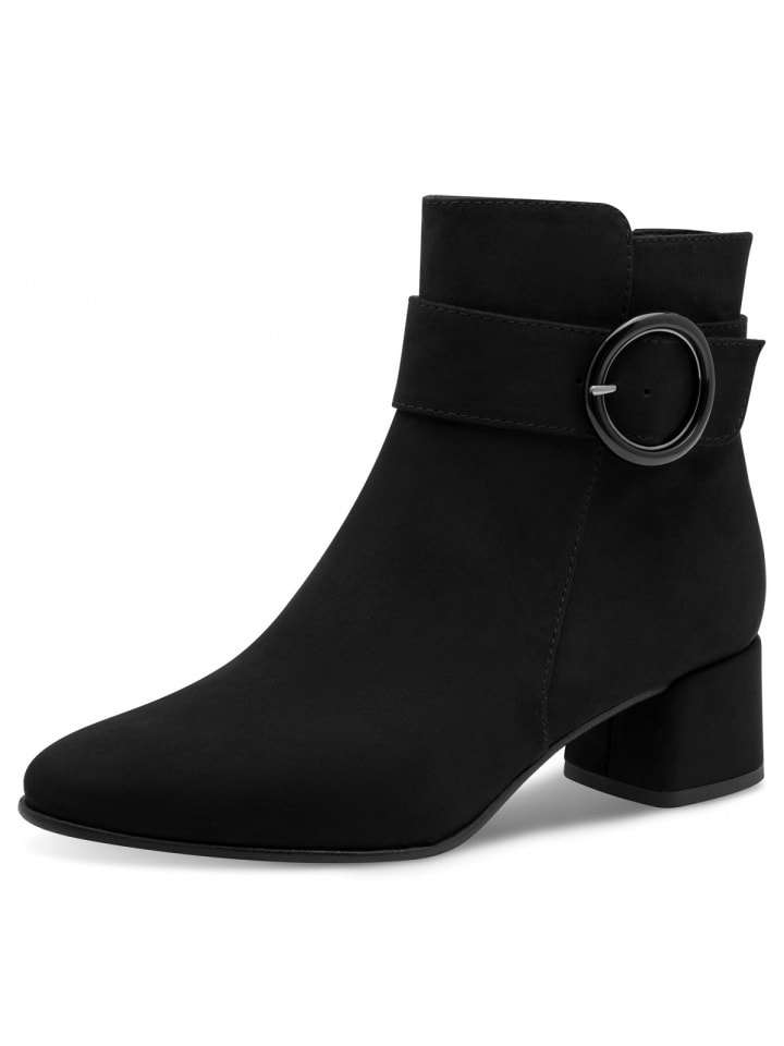 Stiefelette in Schwarz