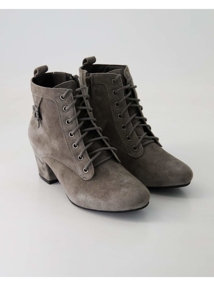 Trachtenschuhe in Grau