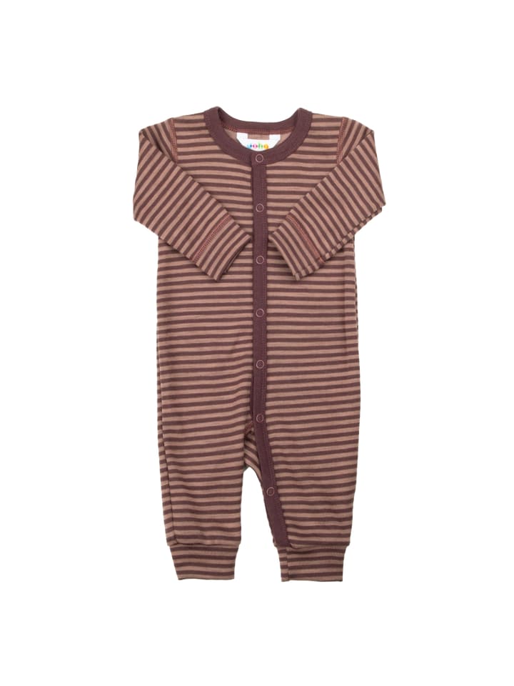 Jumpsuit aus Merinowolle in rose