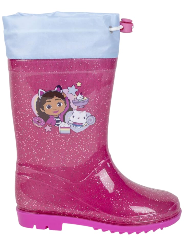Gummistiefel Gabby´s Dollhouse in Pink
