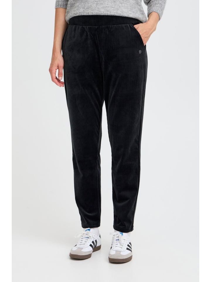 Chinohose OXEbba in Schwarz