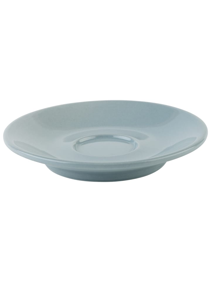 6er Set Espressountertasse in blau, Ø 11,5 cm, H: 2 cm
