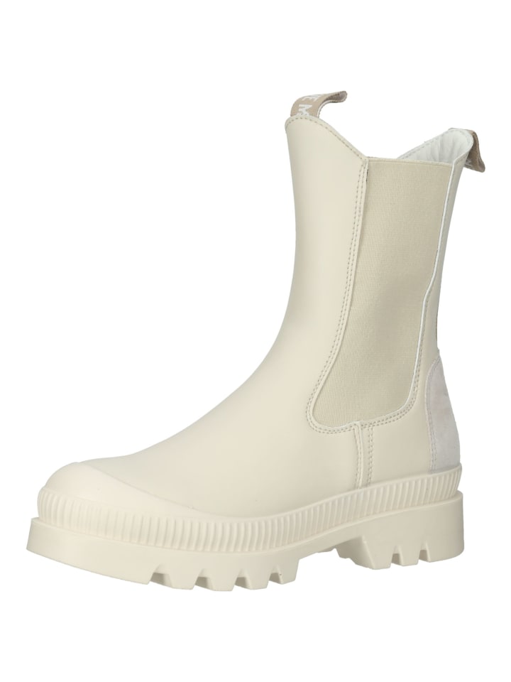 Stiefelette Beige