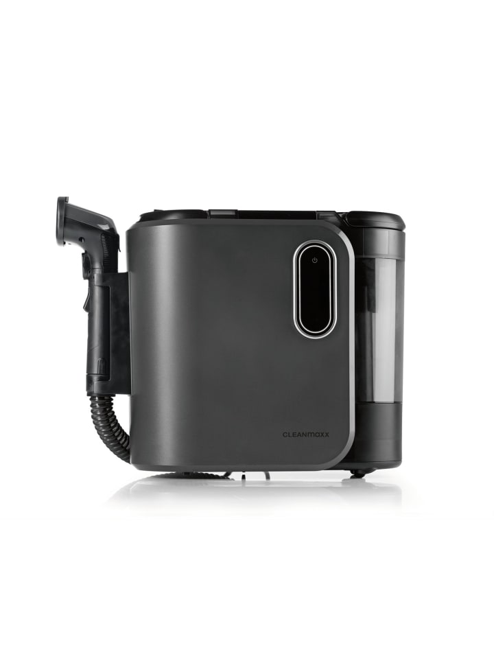 Polster- & Teppichreiniger mit Dampffunktion 2000W grau/schwarz Schwarz