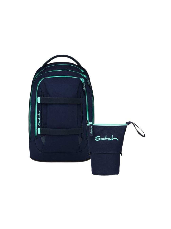 Schulrucksack-Set PACK "Ocean Mint" 2-tlg. in Blau