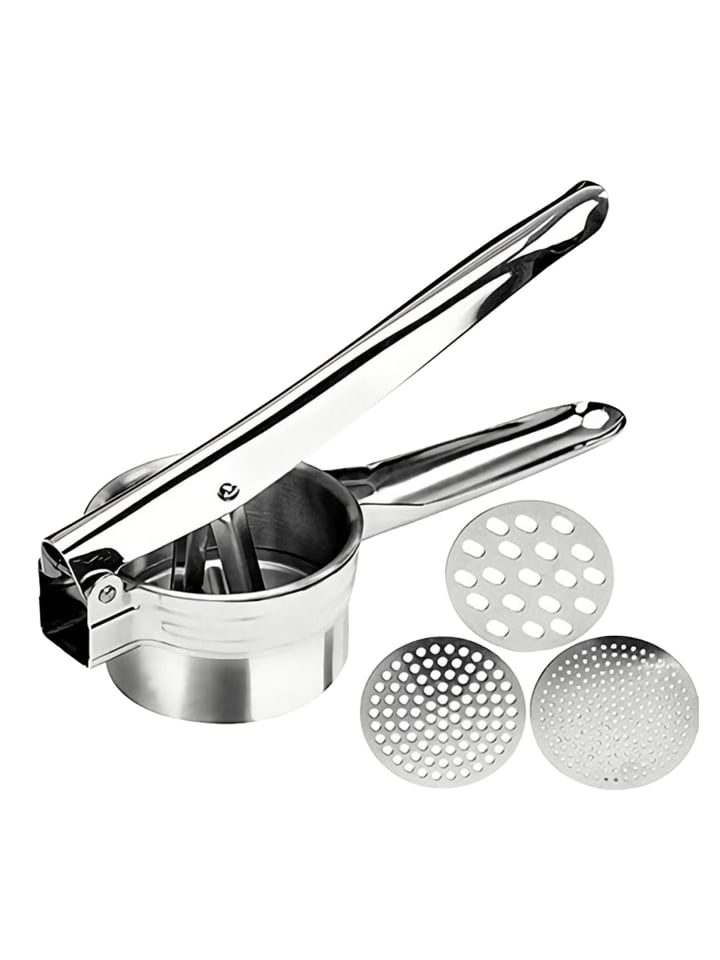 Kartoffelstampfer Spätzlepresse in Silber